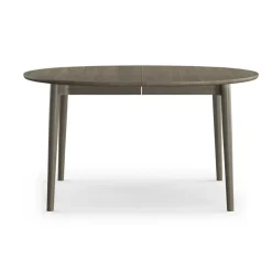 Mesa extensible Expand Ø140 cm, Roble ahumado