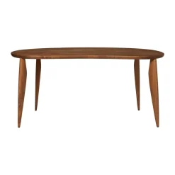 Mesa Feve 160x86x73 cm, Walnut