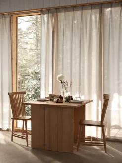 Mesa Flip, Roble 90 cm