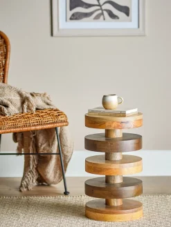 Mesa Franka Ø25x46 cm, Brown