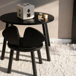 Mesa infantil Mouse Table, Negro