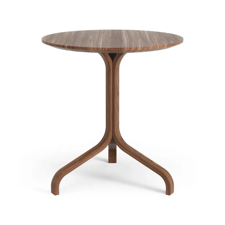 Mesa Lamino 49 cm, Nogal aceitado