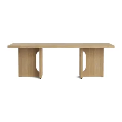 Mesa lounge Androgyne, Natural oak