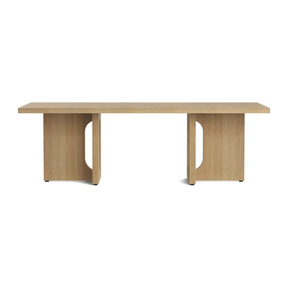 Mesa lounge Androgyne, Natural oak