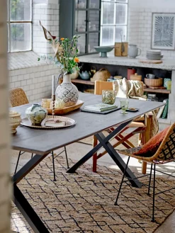 Mesa Maldon 200x95x74 cm, roble