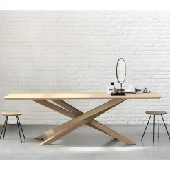 Mesa Mikado, Oak wax oil 203x106 cm