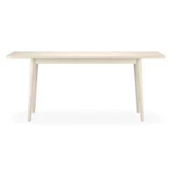 Mesa Miss Holly, 175x100 cm, Abedul aceitado blanco