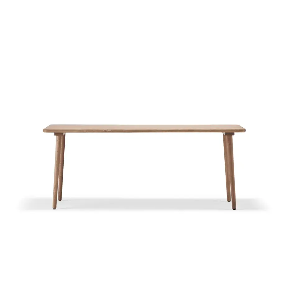 Mesa Miss Tailor, Roble aceite natural, 185x82 cm