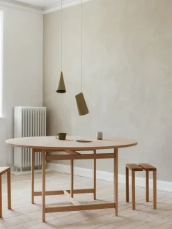 Mesa Moebe round dining table Ø140 x73,2 cm, Roble