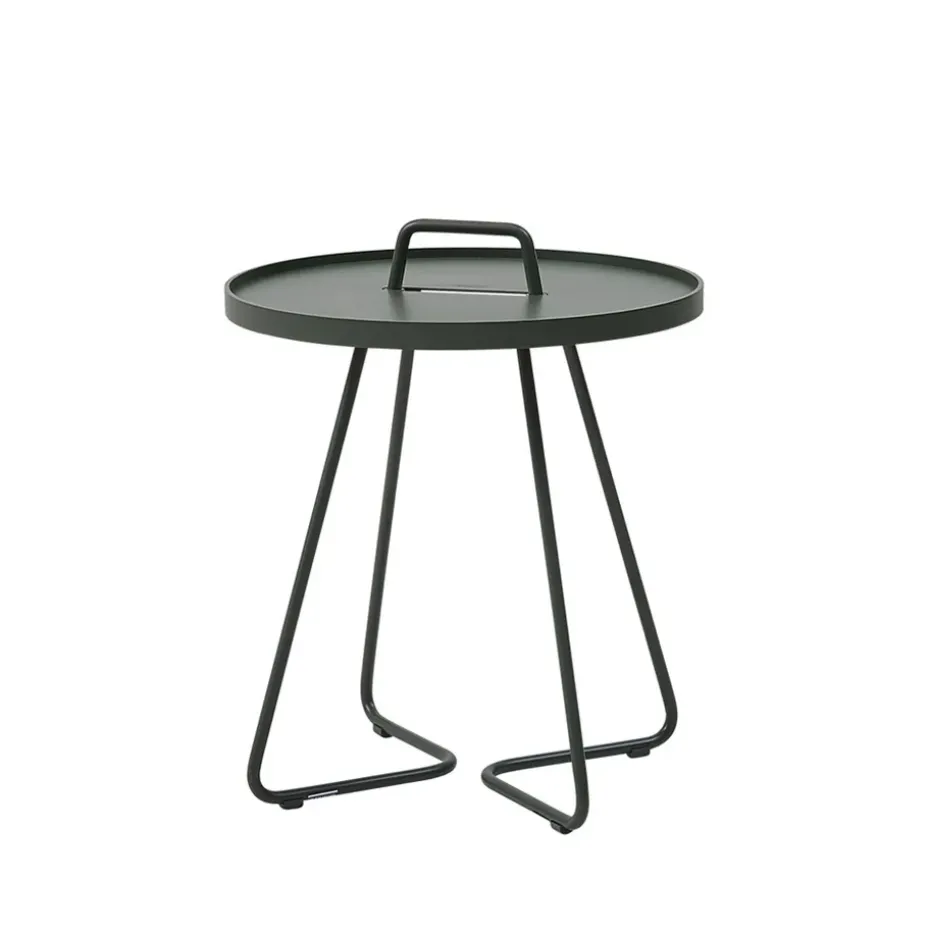 Mesa On the move Ø44 cm, Dark green