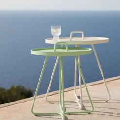 Mesa On the move Ø44 cm, Dark green