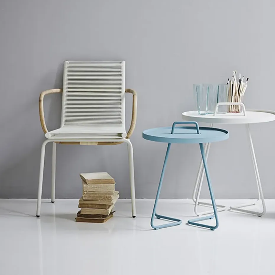 Mesa On the move Ø44 cm, Dark green