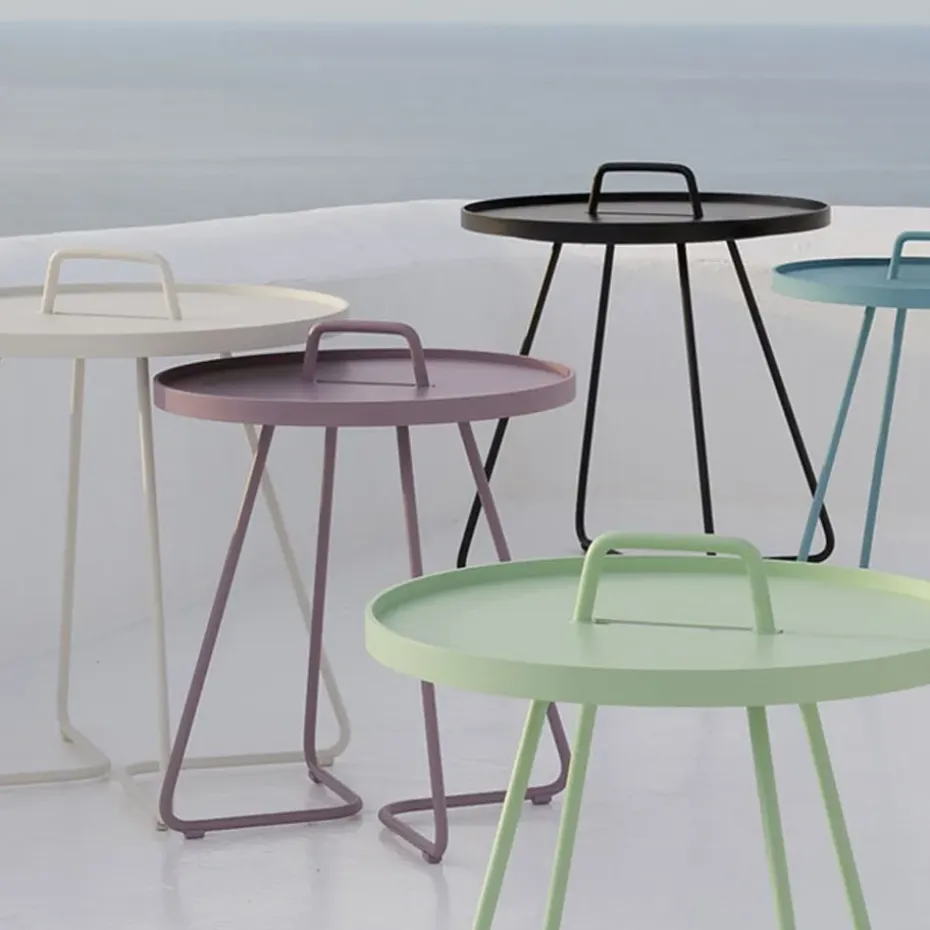 Mesa On the move Ø44 cm, Dark green