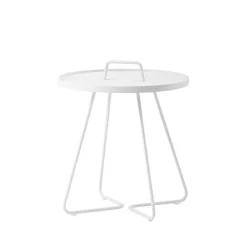 Mesa On the move Ø44 cm, White