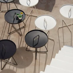 Mesa On the move Ø44 cm, White