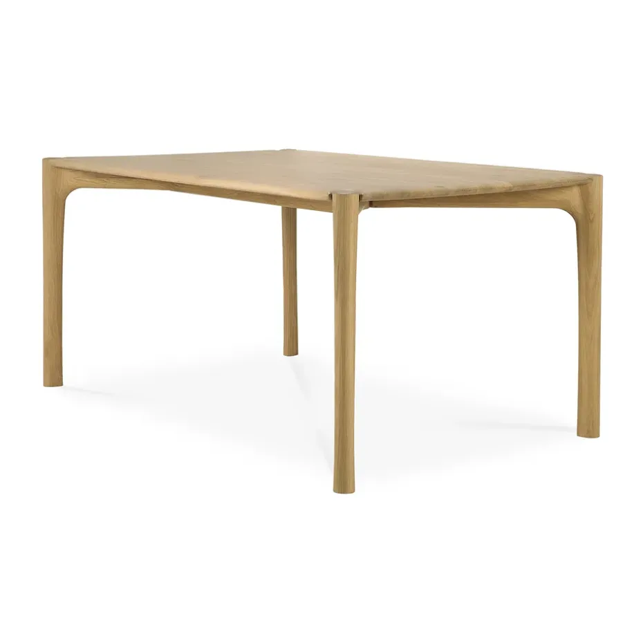 Mesa PI, Roble aceitado con cera dura, 180 x 90 x 76 cm