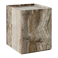 Mesa Pietra 33x33x40 cm, Lively sepia