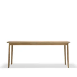 Mesa Prima Vista, Roble aceite natural-180cm-1 tablero de extensión
