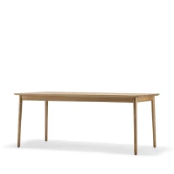 Mesa Prima Vista, Roble aceite natural-180cm-1 tablero de extensión