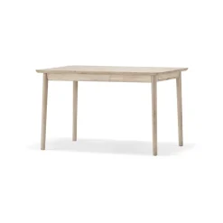 Mesa Prima Vista, Roble barniz mate claro-120cm-1 tablero de extensión