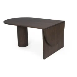 Mesa Pylo 210x100x74 cm, Dark stained oak