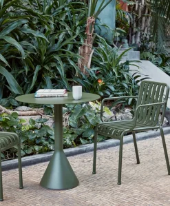 Mesa redonda de café Palissade Cone, Olive, ø70