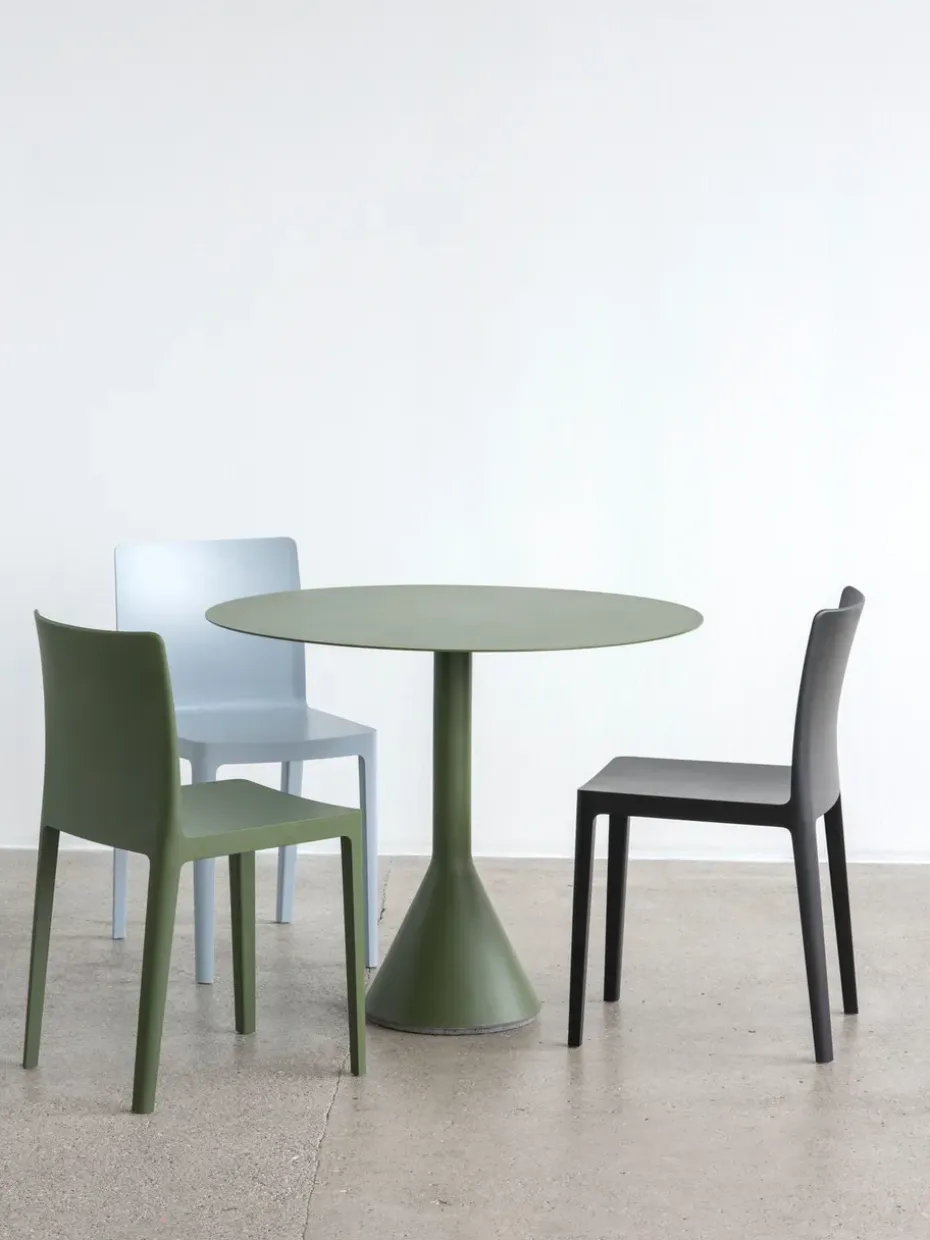 Mesa redonda de café Palissade Cone, Olive, ø90