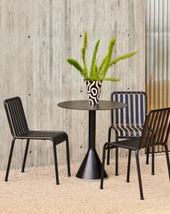 Mesa redonda de café Palissade Cone, Anthracite, ø70