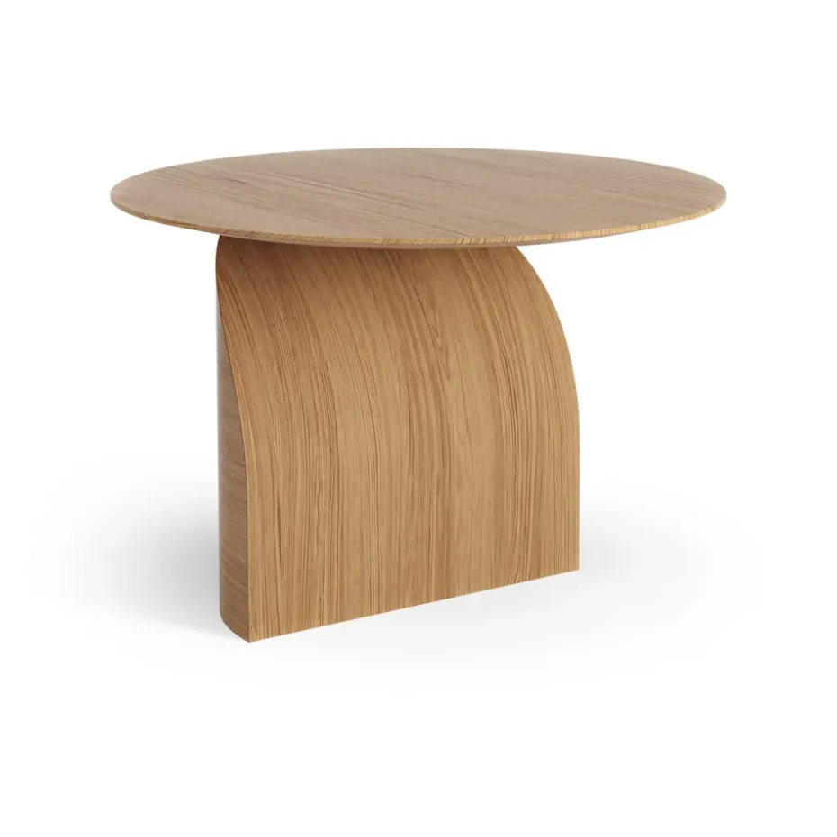 Mesa Savoa H45 cm, roble aceitado