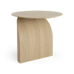 Mesa Savoa H50 cm, roble lacado