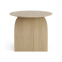 Mesa Savoa H50 cm, roble lacado