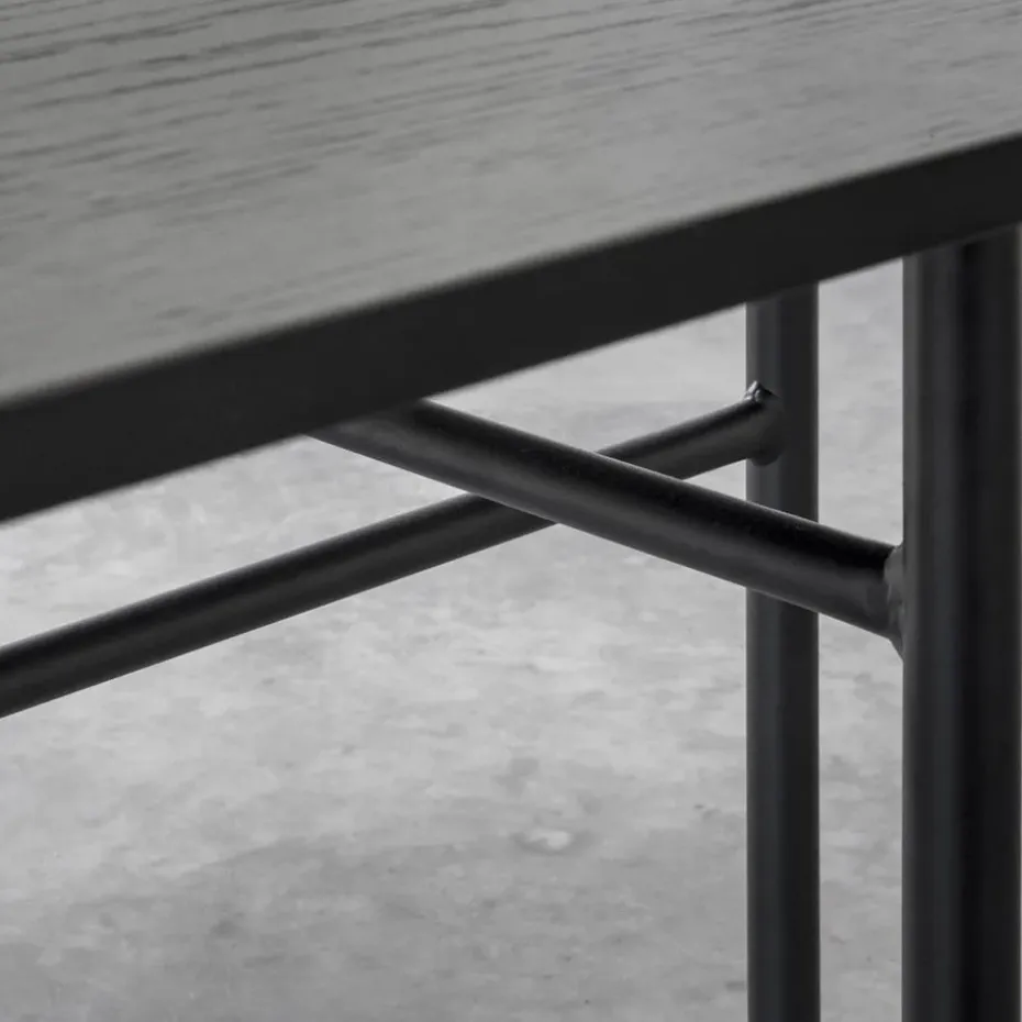 Mesa Snaregade ovalada, Negro