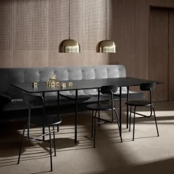 Mesa Snaregade rectangular, Negro