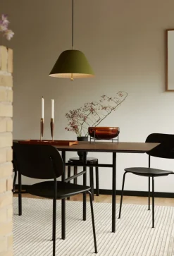 Mesa Snaregade rectangular, negro-roble teñido