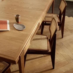 Mesa S-table, Oak matt lacqured, extendable