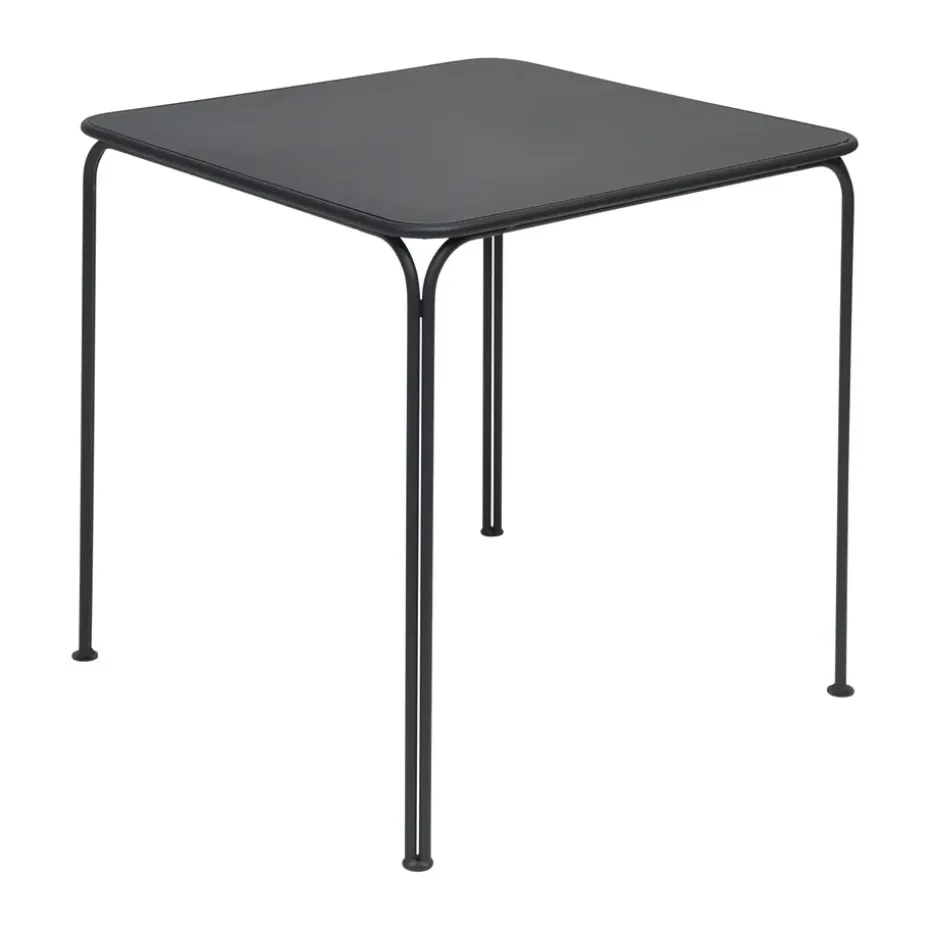 Mesa Table Libelle 70x70 cm, Gris grafito