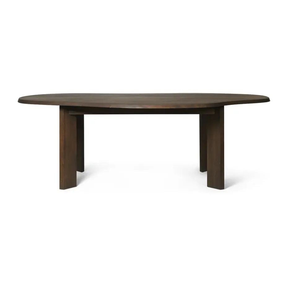 Mesa Tarn 118,5x220 cm, Roble teñido oscuro