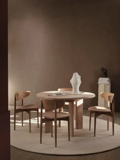 Mesa Tarn 104,6x113,5 cm, White Oiled Beech