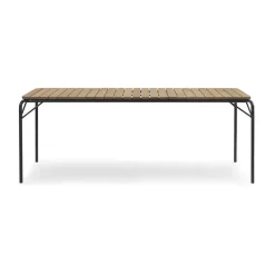 Mesa Vig Robinia 90x200 cm, Black