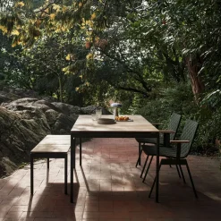 Mesa Ville AV25 small 150x90 cm, Bronze green