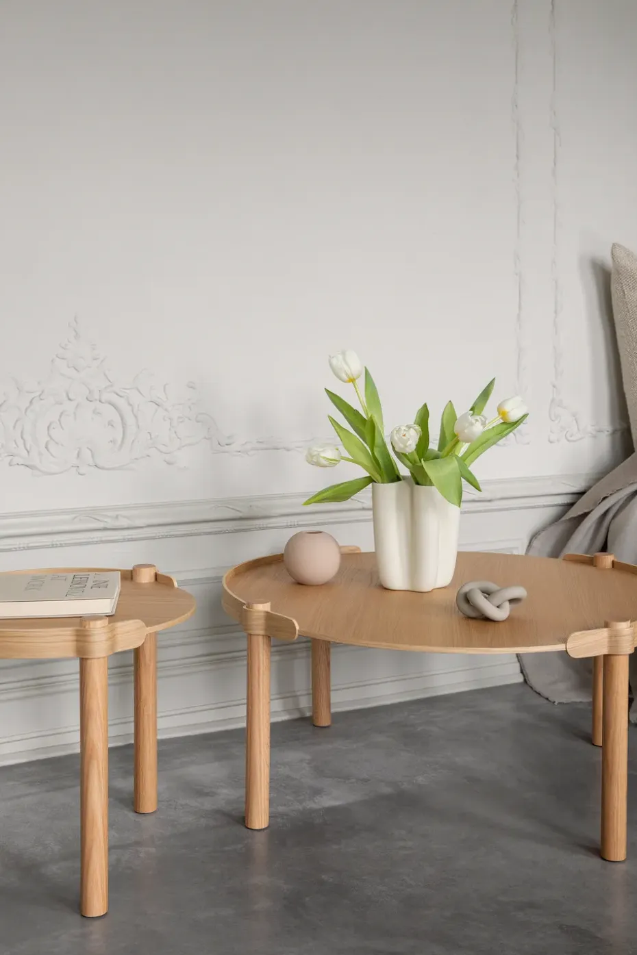 Mesa Woody Ø45 cm, Oak