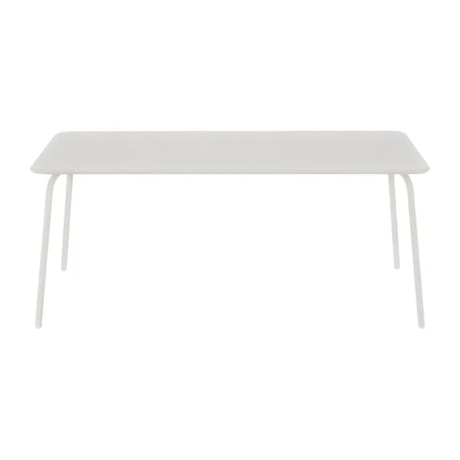 Mesa YUA dining table 180x90 cm, Silk grey