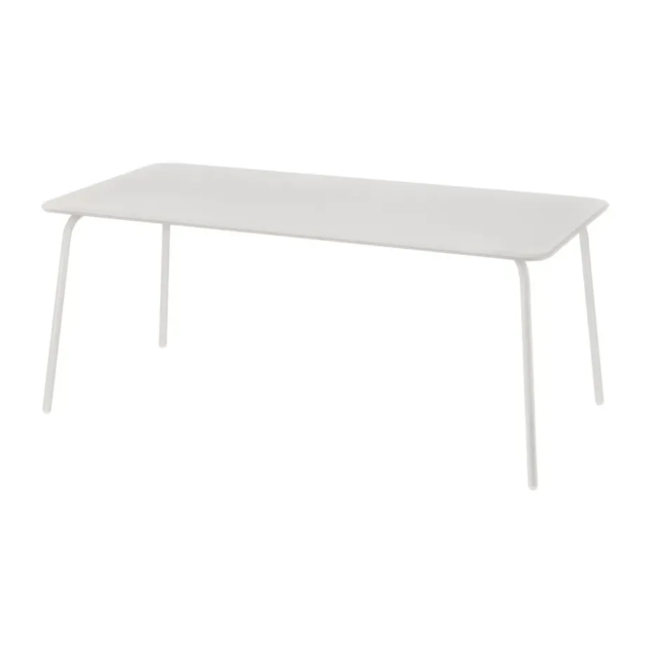 Mesa YUA dining table 180x90 cm, Silk grey