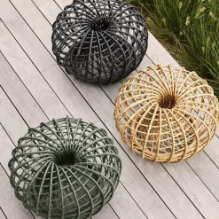 Mesa/reposapiés Nest, Natural, grande