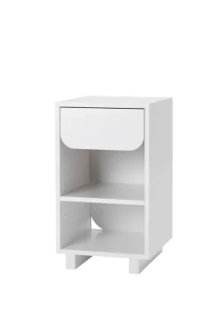 Mesilla de cama Vidja, blanco