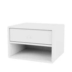 Mesilla de noche Dash, Snow 38, incl. suspensión