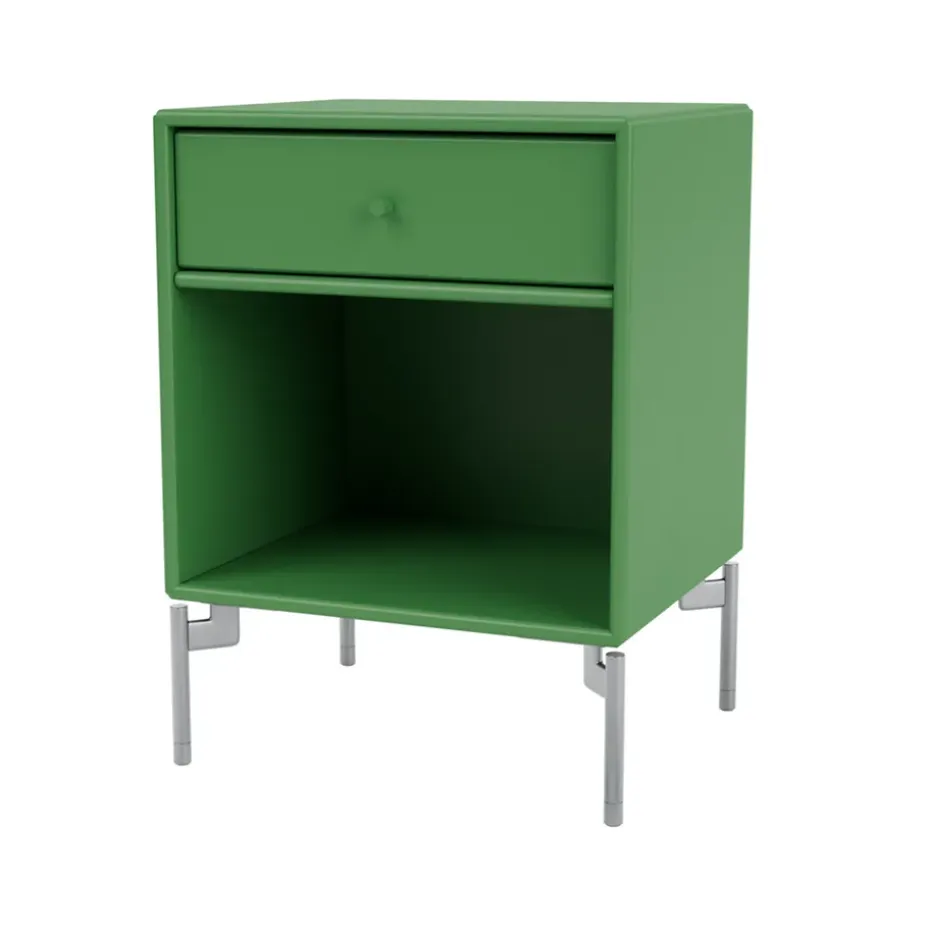 Mesilla de noche Dream, Parsley 152, patas de cromo