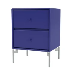 Mesilla de noche Drift, Monarch 135, patas de cromo