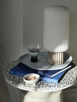 Mesita auxiliar Agari Ø45x45 cm, Rainy day grey-black