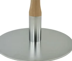 Mesita de café Rod 70x70 cm, Roble blanqueado con acabado mate